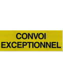 Plaque alu convoi excep1200x400r2 - TrucksActiv.fr