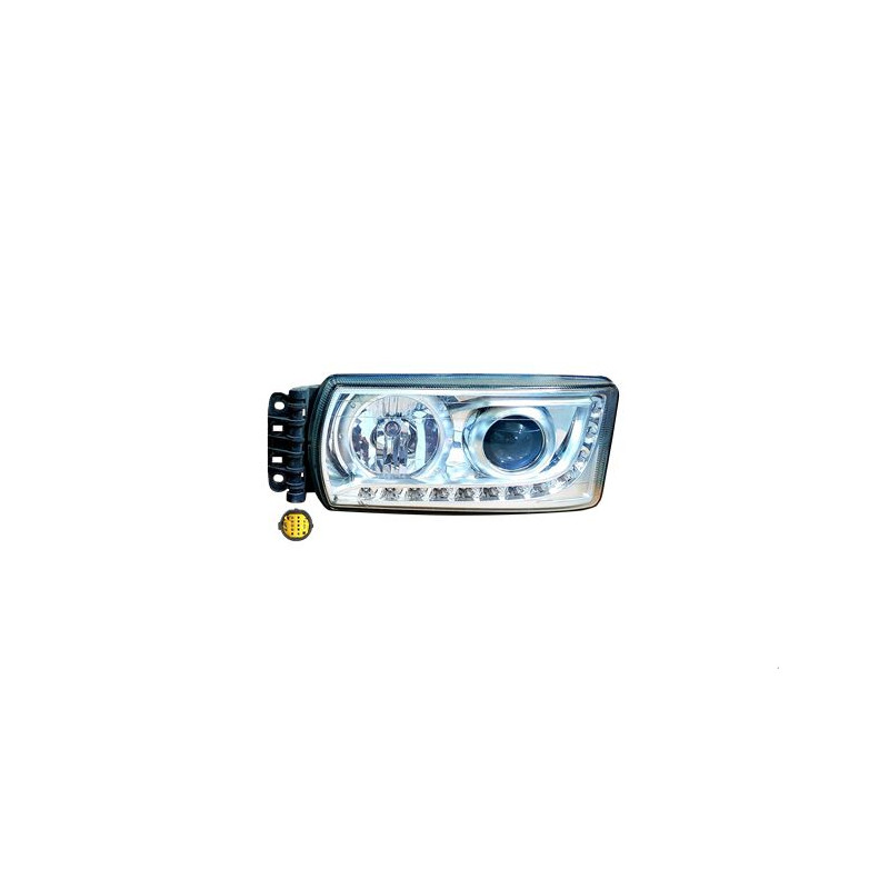 Projecteur / Optique Avant-Gauche LED manuel pour Iveco Stralis Euro 6
